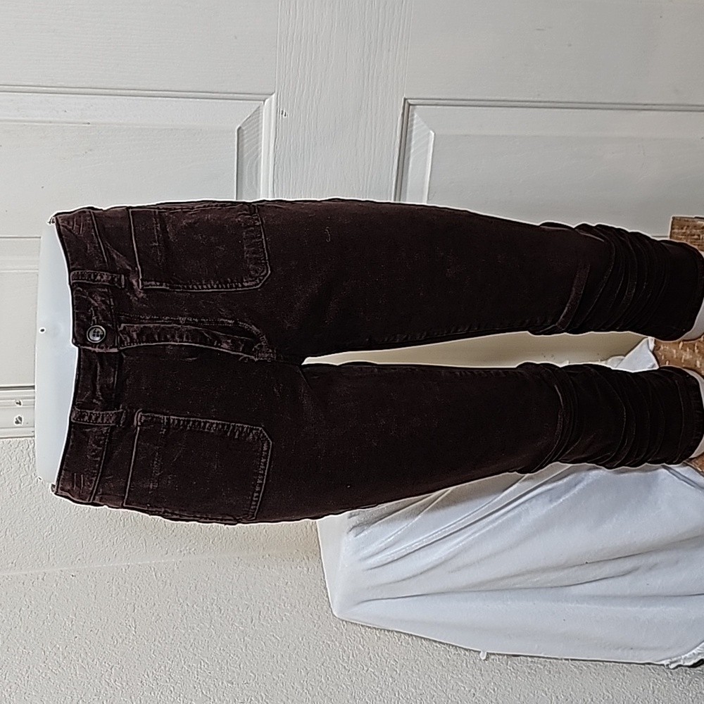 Pilcro and the Lettet press Corduroy Skinny jeans